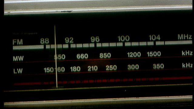 First radio broadcast