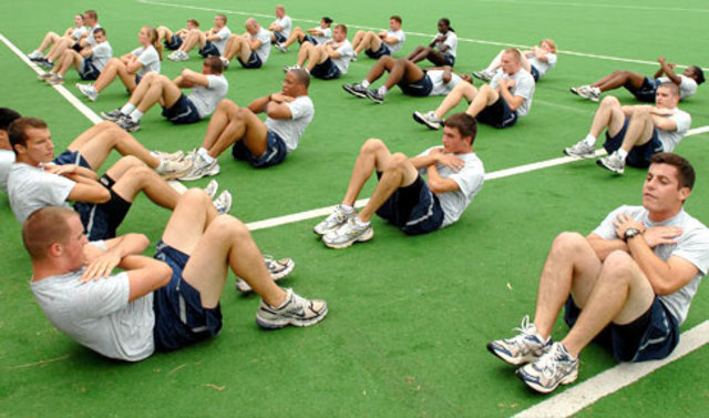 Scoreda "400" on the Physical Fitness Test at USAF Academy: Biosocial