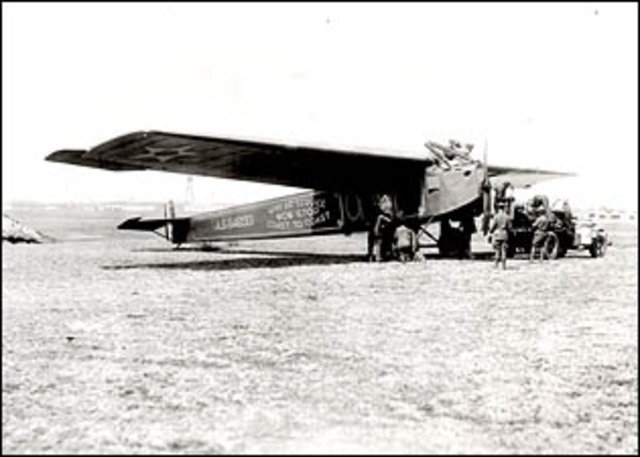 First nonstop flight across the US