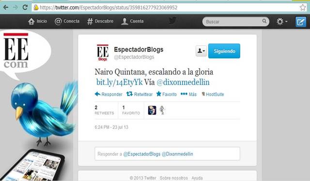 Nairo Quintana escalando a la gloria