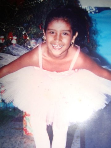 I danced ballet in the school