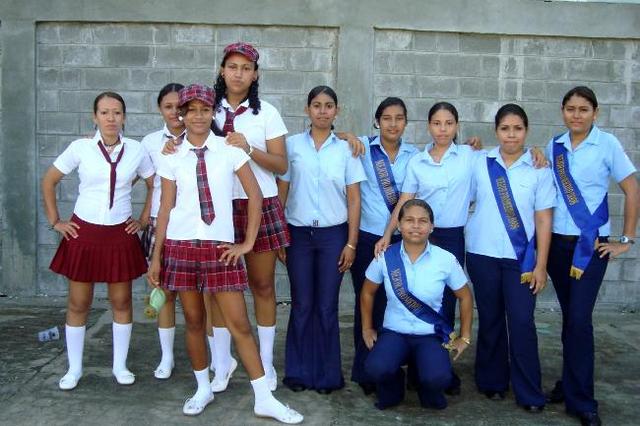 I was for the first time in the high school