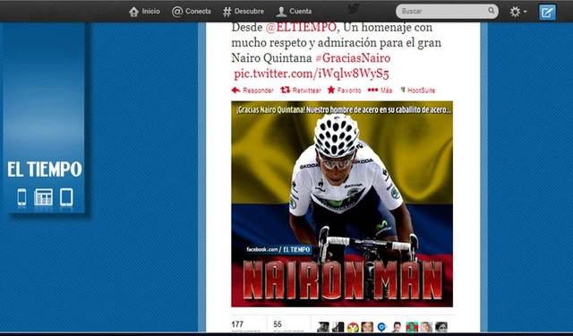 Nairon man El Tiempo