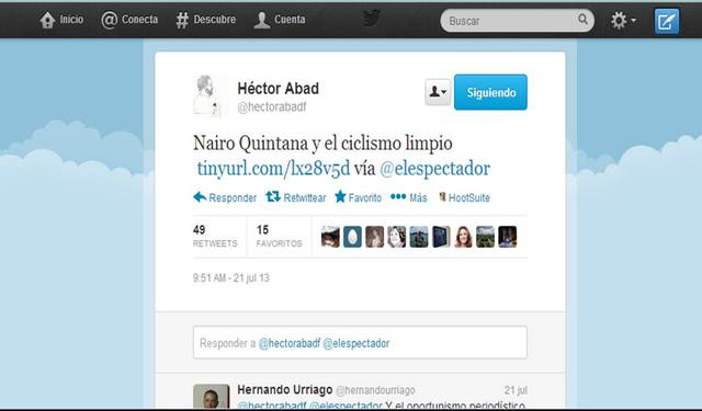 Columna de Hector Abad en el Espectador