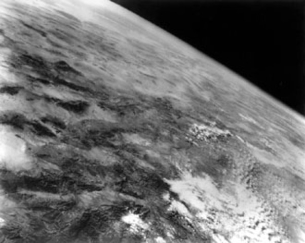 First Photo taken from space