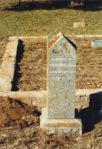 Death-Abigail Smith Bardin Burleson