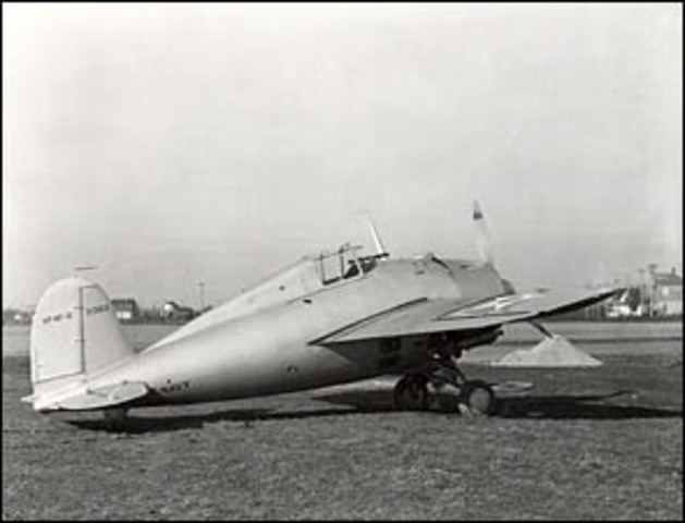 First delivery of the F4F Wildcat.