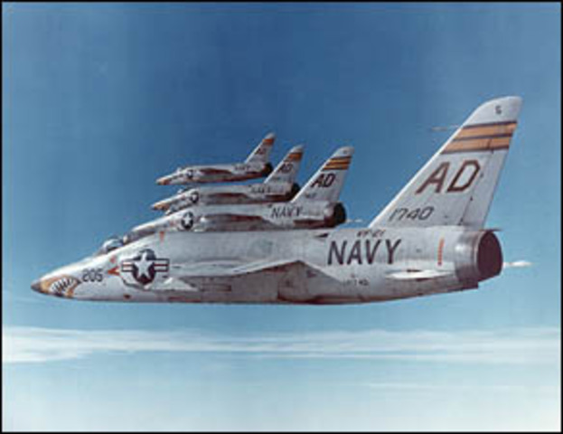 The first supersonic aircraft is created