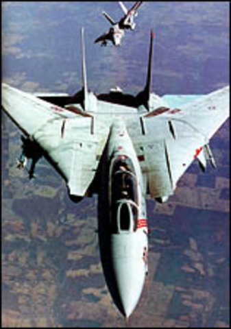 Flight of the first Grumman F-14 Tomcat.