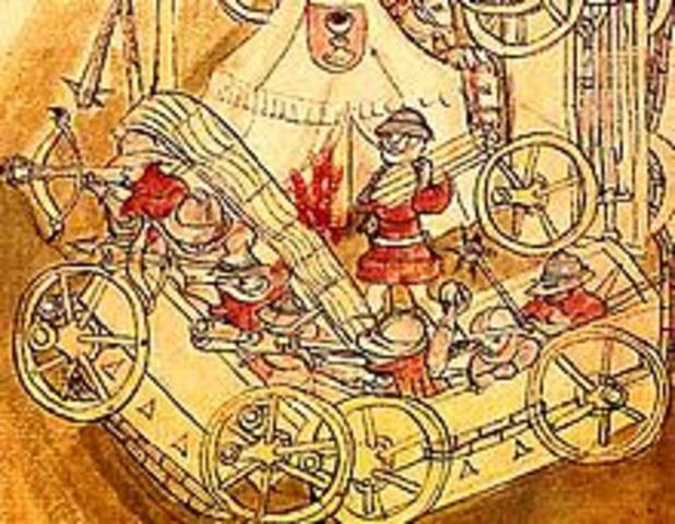 Hussite Wars in Bohemia.