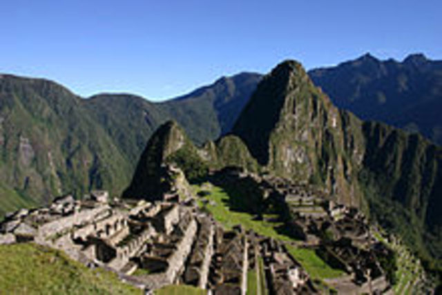 Construction of Machu Picchu
