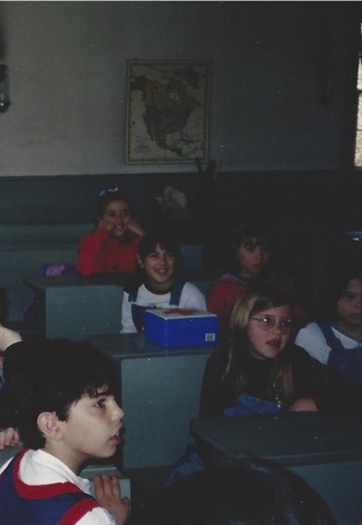 Michelle Goes to Old Bethpage in 2nd Grade