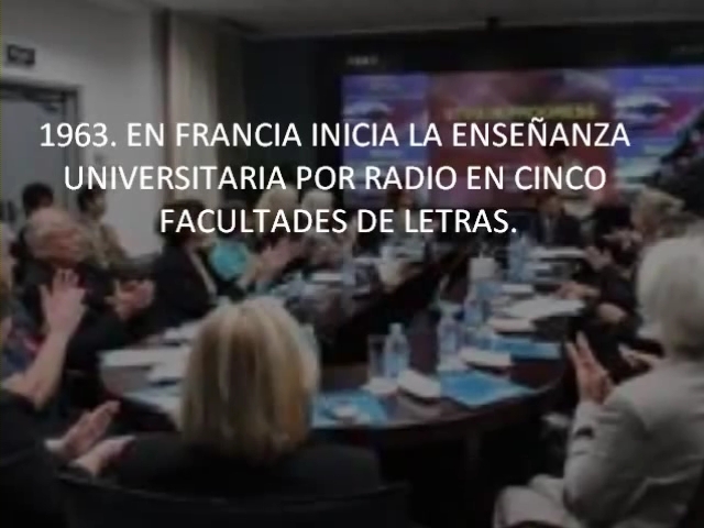 FRANCIA: ENSEÑANZA POR RADIO