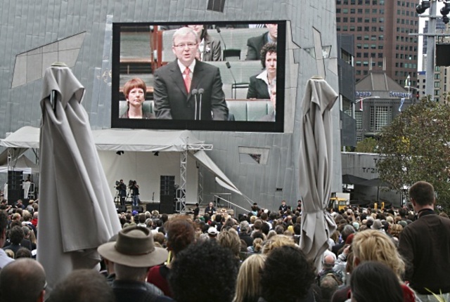 C.E: Official national apology to the Stolen Generation.