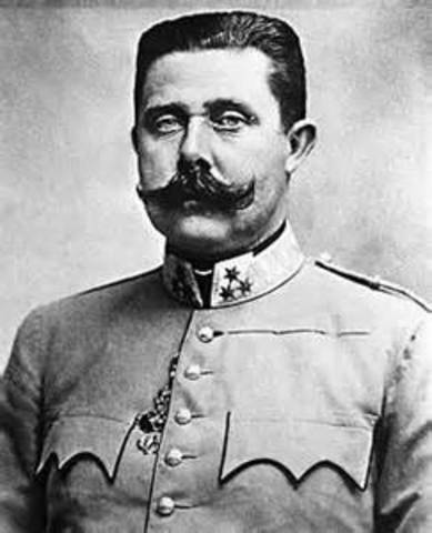 Archduke Ferdinand Assasinated