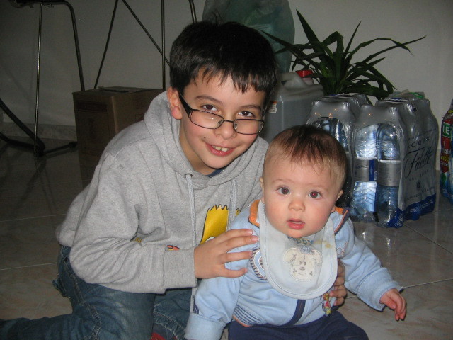 Per terra con Gabriele