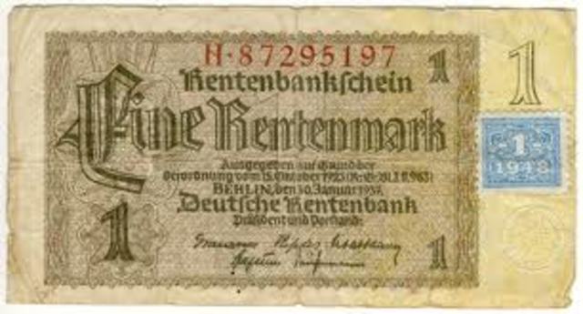 Rentenmark introduced