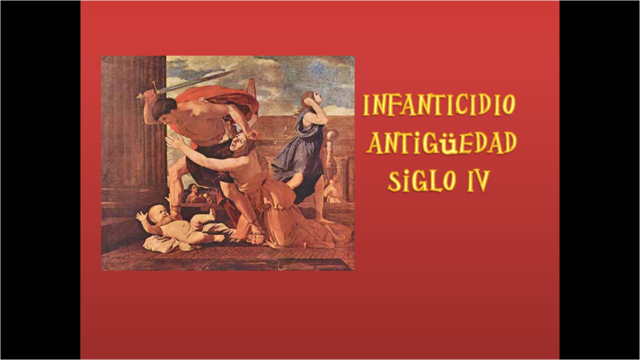 Infanticidio (Antigüedad-siglo IV)