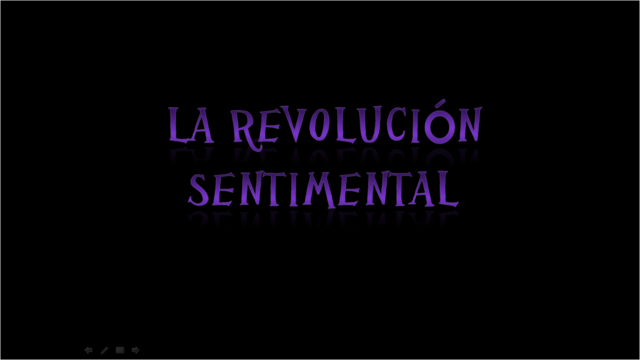 La revolución sentimental