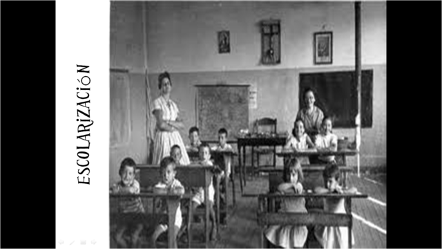 escolarización