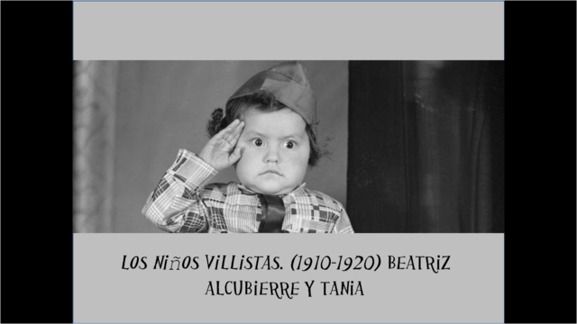 Los niños villistas.