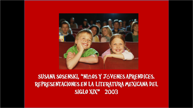 Niños y jóvenes aprendices.