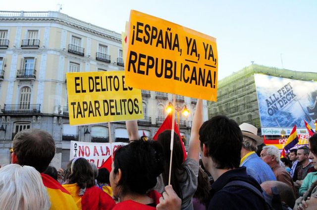 España se convirtió en república