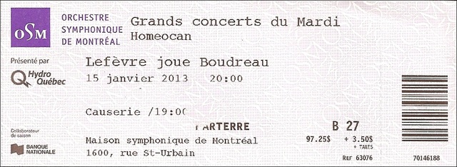 Lefèvre joue Boudreau 15JANV2013