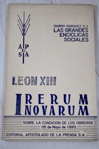 RERUM NOVARUM