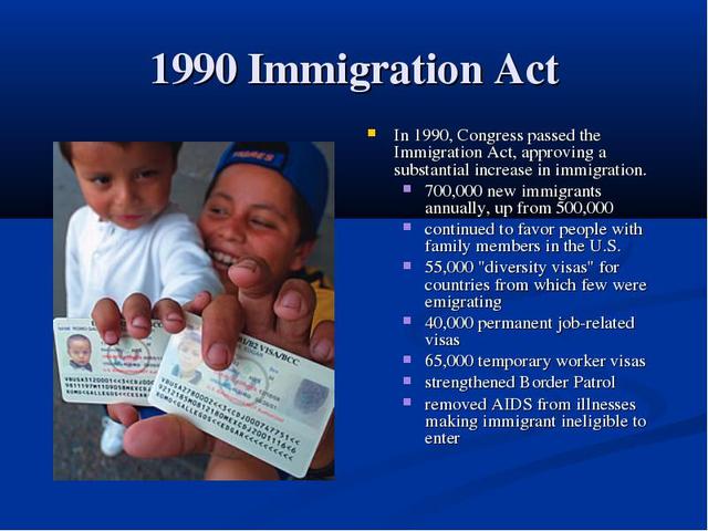 Immigration Act of 1990