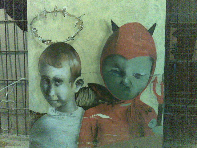 Concepción del niño como ángel o demonio