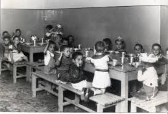 Asilo para los niños en abandono