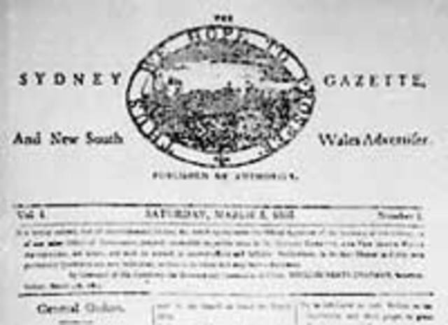 Australia's First Newpaper