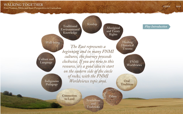 Infusion of FNMI perspectives and history into the curriculum