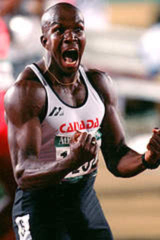 Donovan Bailey Wins Olympic Gold