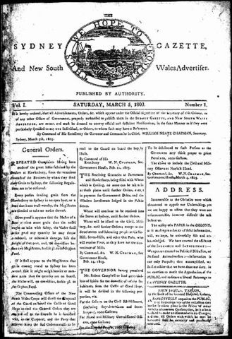 First Newspaper