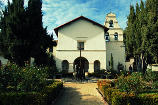 Serra built the very first mission.