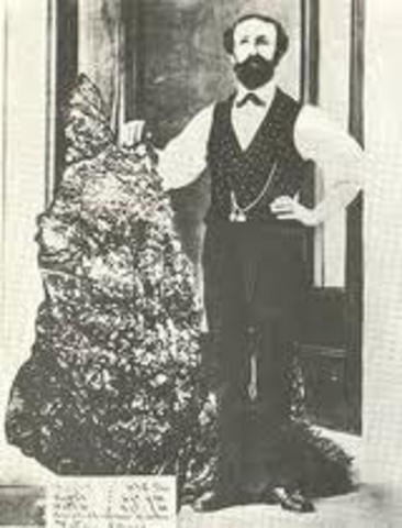 Gold was found by Edward Hargraves