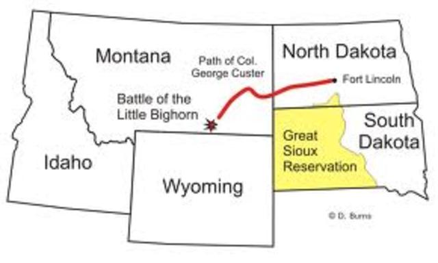 Battle of Little Big Horn and others