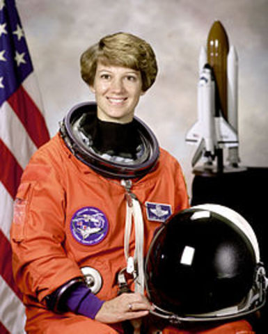 First Female to pilot a Space Shuttle