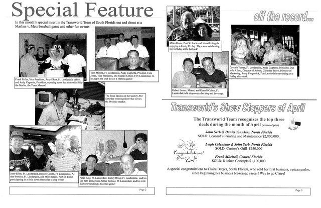 Transworld's "The Pipeline" Newsletter special features