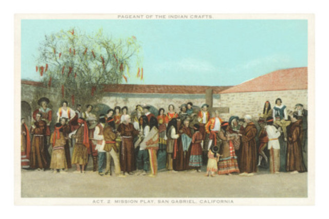 Indians plan uprising at mission San Gabriel.