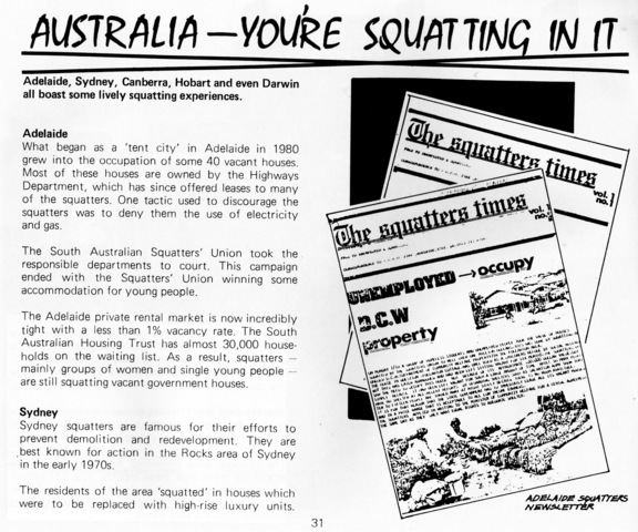 Squatting in Australia begins (Free Settlers)