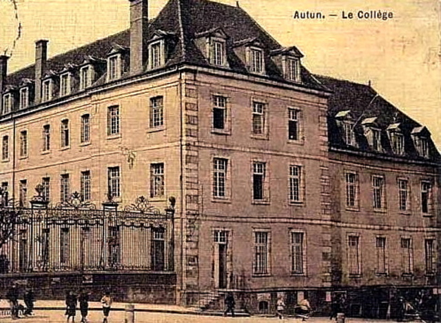 Napoleon and Joseph enter the college at Autun