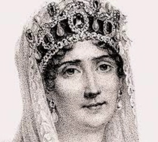 Josephine born at Trois-Ilets, on the tropical island of Martinique