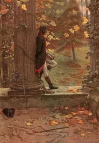 Napoleon becomes an officer at the age of sixteen