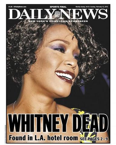 Whitney Houston Found Dead in Hotel Room