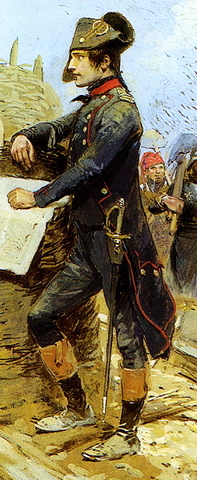 Napoleon begins the Siege of Toulon