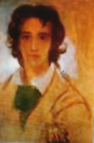 Watts Self Portrait as a Young Man