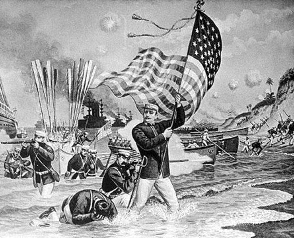Spanish American War begins